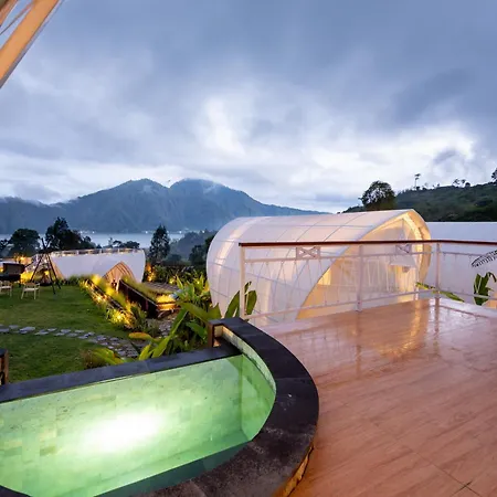 The Dewi Kintamani Luxury Glamping And Natural Hotspring Exterior photo