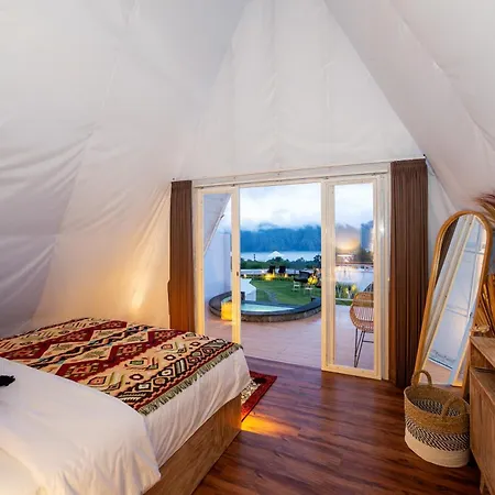 The Dewi Kintamani Luxury Glamping And Natural Hotspring Exterior photo