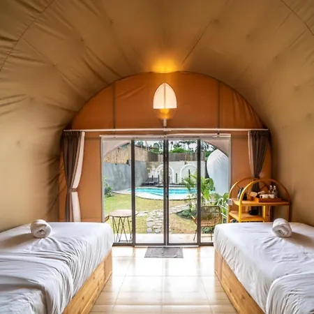 The Dewi Kintamani Luxury Glamping And Natural Hotspring Exterior photo