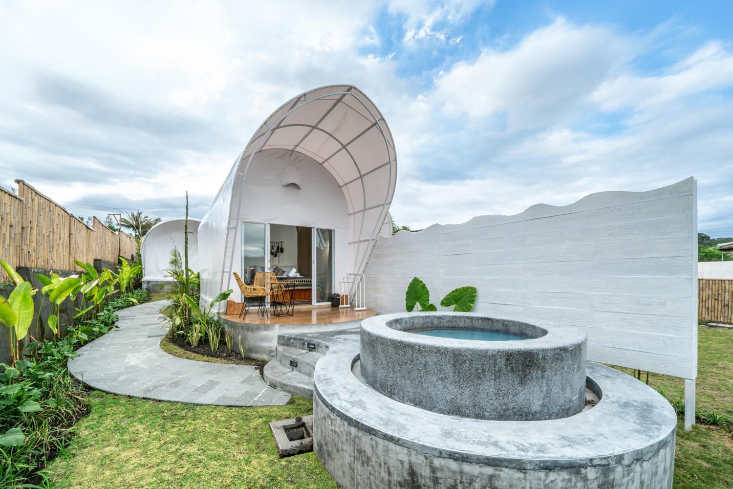 Tente de luxe The Dewi Luxury Glamping And Natural Hotspring Kintamani