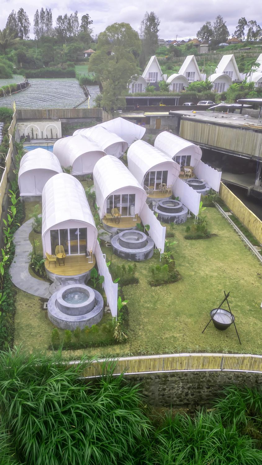 Tente de luxe The Dewi Luxury Glamping And Natural Hotspring *