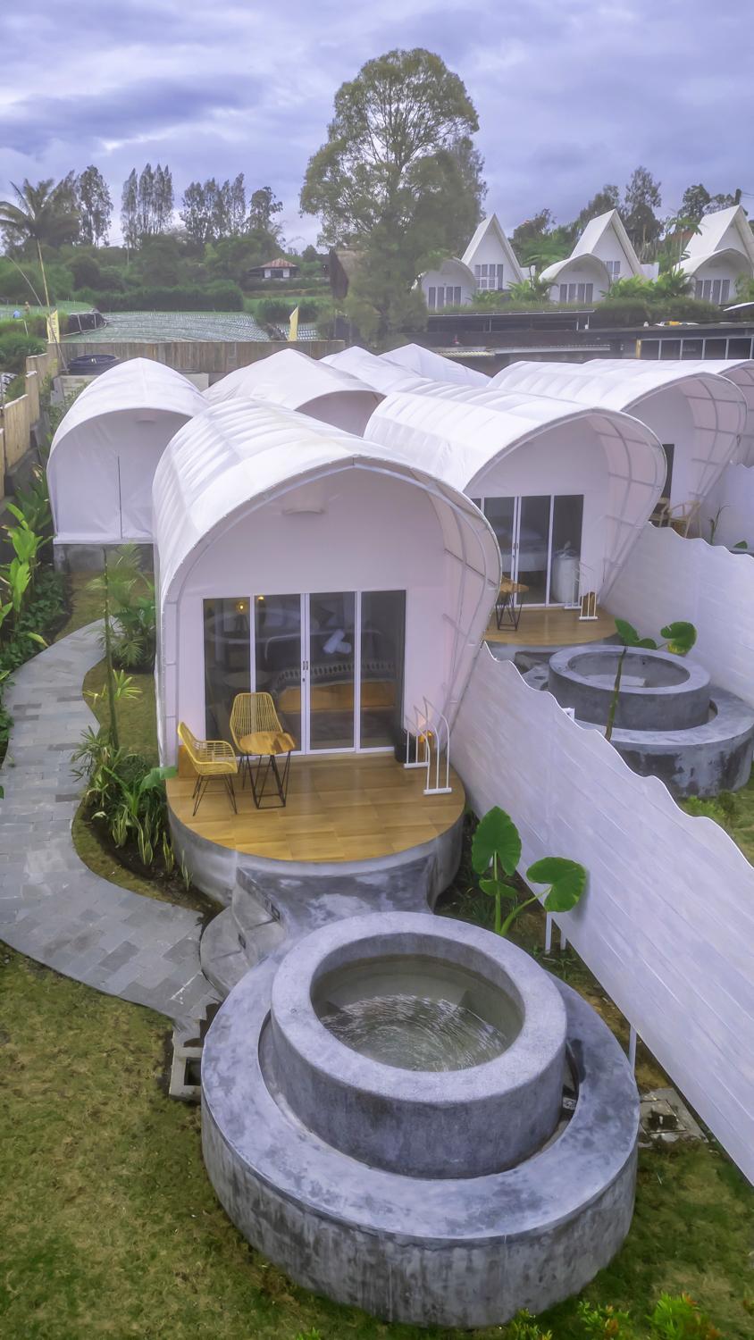 The Dewi Luxury Glamping And Natural Hotspring Tente de luxe *